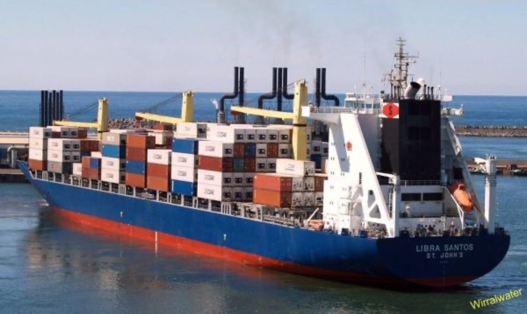货柜码头，Libra Santos at Puerto Quetzal