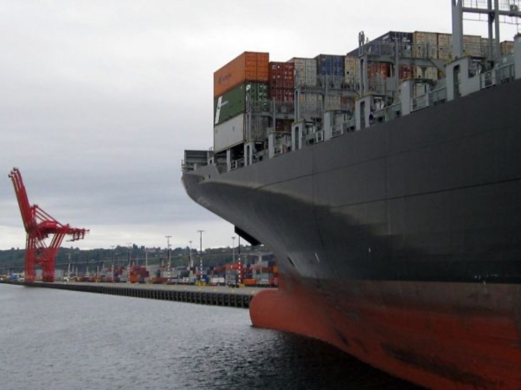 货柜码头，Container ship curves