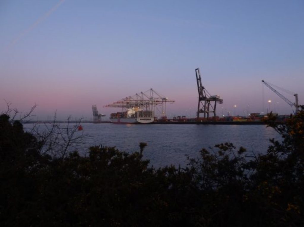 集装箱堆场，Southampton Container Terminal