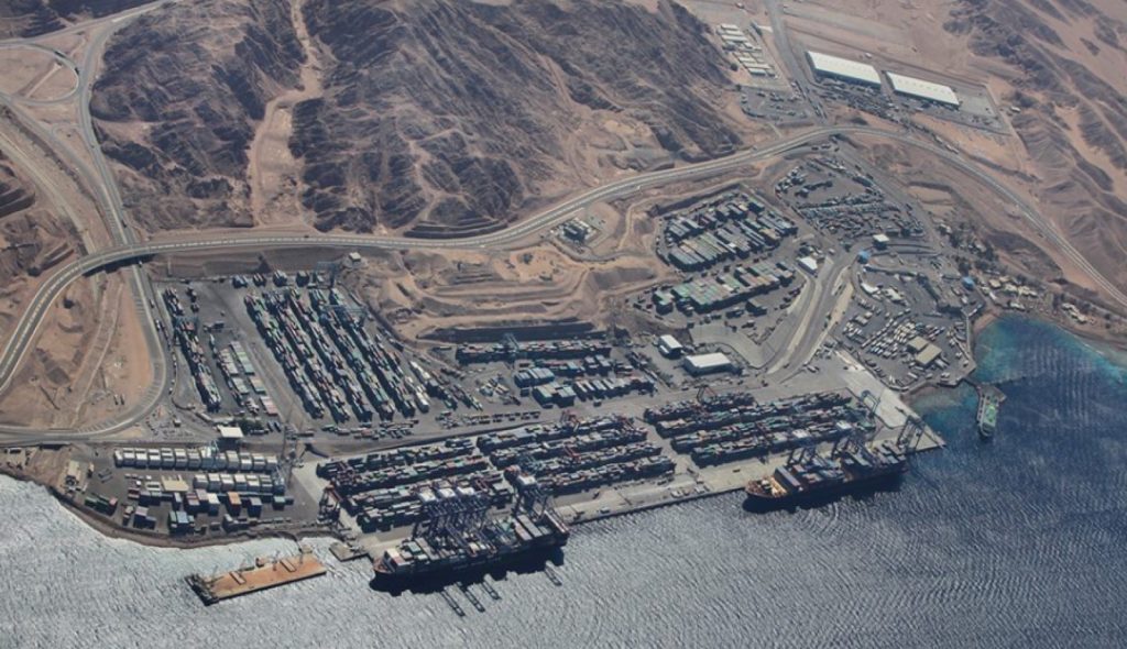 集装箱堆场，Aqaba container terminal