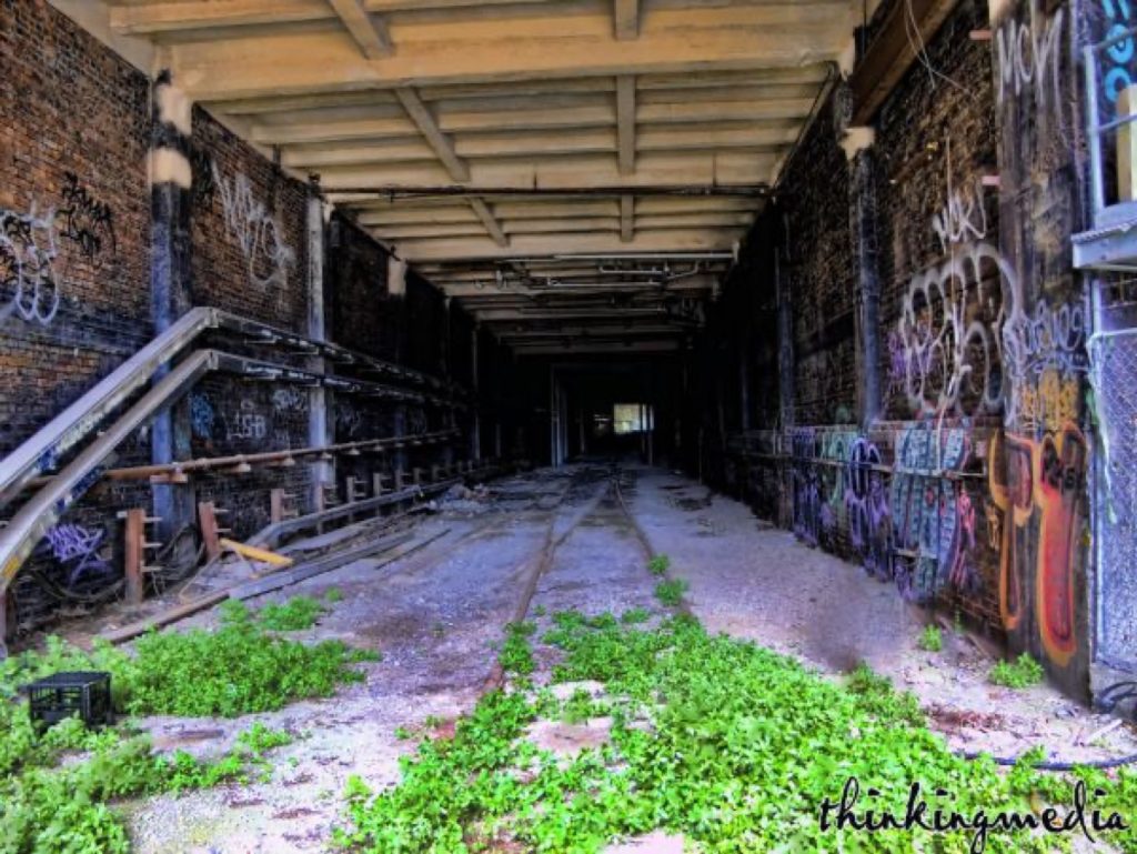 货运仓库，Darling Harbour 'Dive' Railway Tunnel c.1855