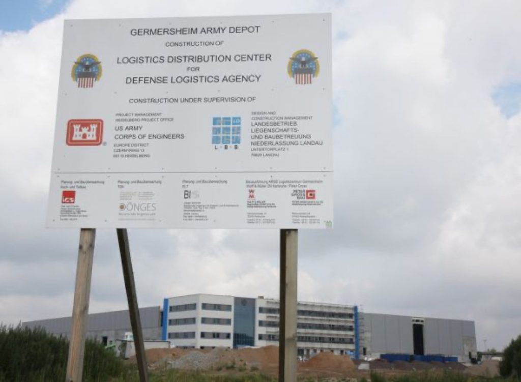 物流仓库,USACE builds sustainable distribution center for DLA