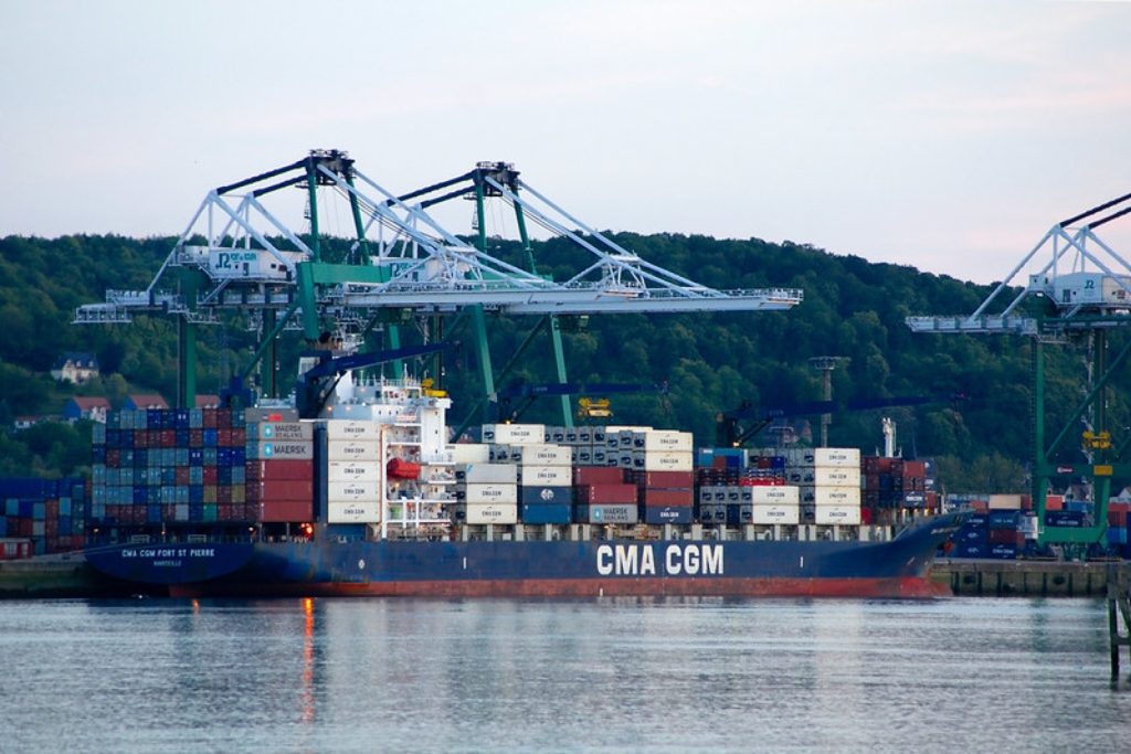货柜码头,Cargo CMA CGM Fort Saint Pierre