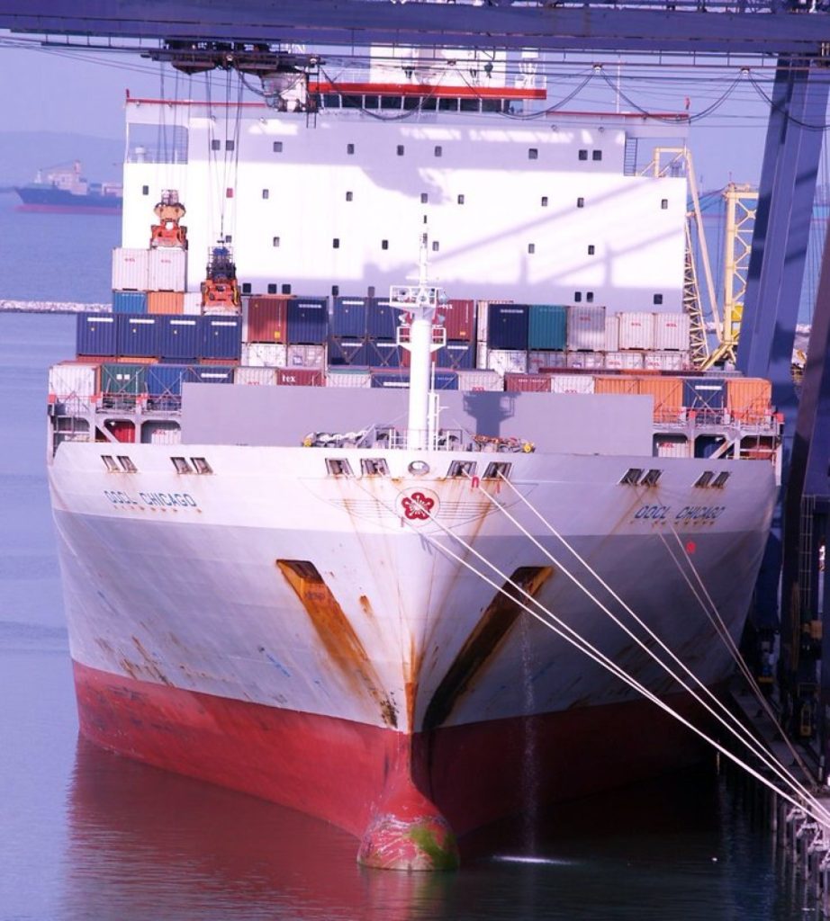 货柜码头，OOCL Chicago at Laem Chabang