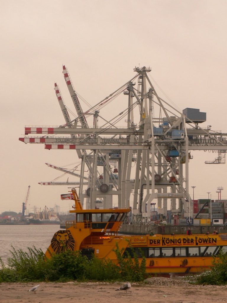 集装箱堆场,Container Terminal Hamburger Hafen