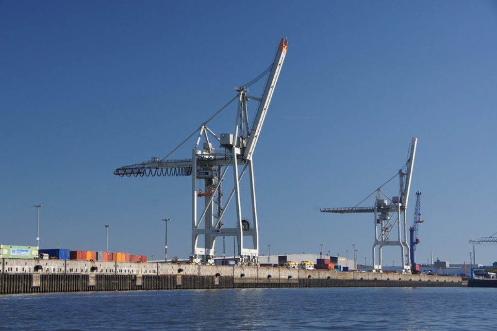 集装箱堆场,container terminal