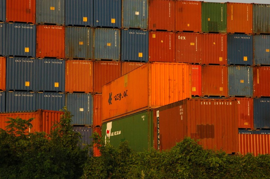 联运集装箱，containers