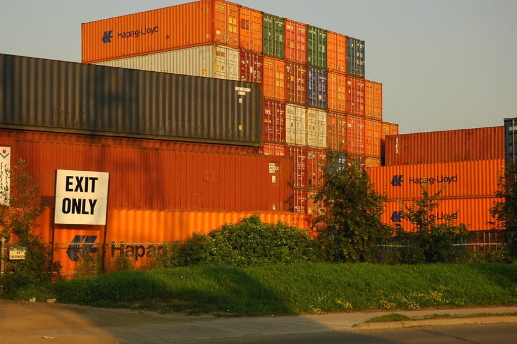 联运集装箱，containers