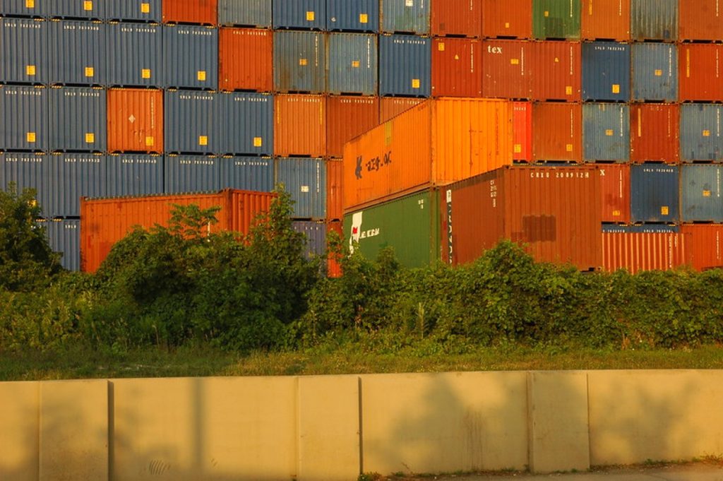 联运集装箱，containers