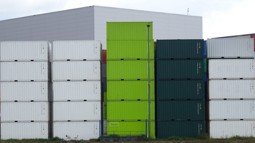港口集装箱货柜，Shipping container - Port of Rotterdam - 2014 - 2.jpg