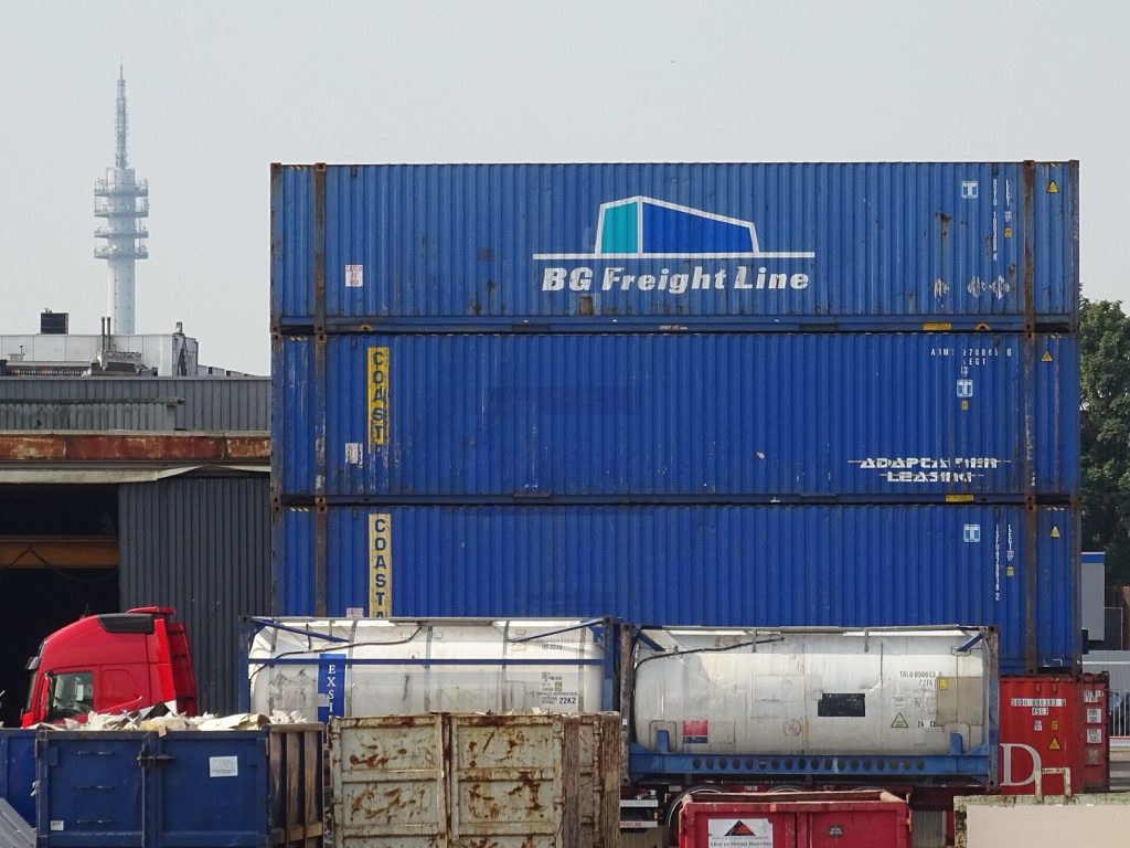 港口集装箱货柜,Shipping container - Port of Rotterdam - 2017 - 3.jpg