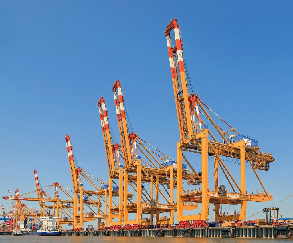 集装箱堆场,Container-Terminal Bremerhaven 02.jpg