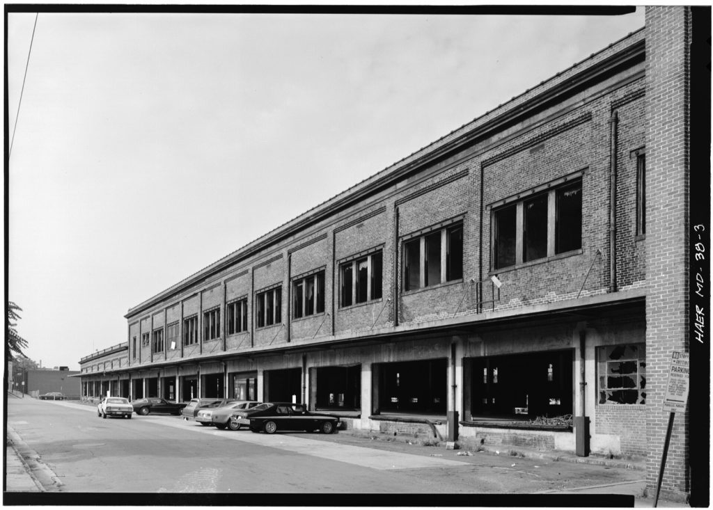 装货月台，GENERAL VIEW OF 1946 ADDITIONS. WHEN THE FREIGHT SHED WAS CONVERTED TO PASSENGER